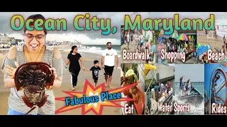 Virtual Tour to Ocean City, Maryland (USA) | Best Boardwalk & Beach | Ocean City Maryland Visit | MD