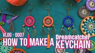 diy dreamcatcher keychain