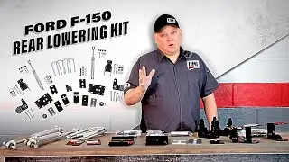 Lower your F-150 3.5-6.5 inches with UMI Performance's Rear Lowering Kit