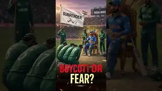 Boycott ya Darr&mdash;Pakistan Me 😳😂 #TeamIndia  #BoycottMatch  #INDvsPAK