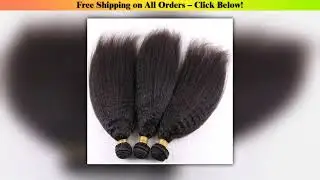 Kinky Straight Peruvian Raw Virgin Hair Bundles Human Hair Weave Bundles Remy Hair Extension 1 3 4