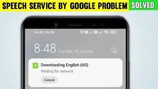 How To Solve Speech Service by Google Update Waiting for Connection Problem 2022 | Speech downloadin