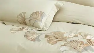 Maishaa Thread Art Collection Bed Linens | Linens that carry the essence of nature