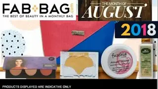 Fag bag August 2018 /unboxing & review /Beauty products @ 599/