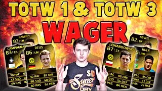 FIFA 14 | CRAZY TOTW WEEK 1 & WEEK 3  INFORMS WAGER! 4 Million + COINS - FIFA 14 Ultimate team