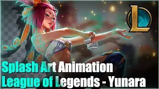 Splash Art Animation | League of Legends &mdash; Yunara: Spirit Blossom Springs