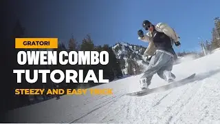 Snowboard Groundtricks and Butters Tutorial - Owen Combo Trick
