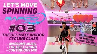 Half An Hour Spinning With The BEST SOUND; Let's Move Spinning Rapido #03