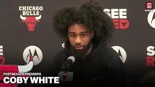 Coby White talks teammate relationships on the Bulls, offseason outlook | CHSN Chicago Bulls