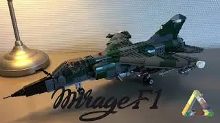Dassault Mirage F1 CR LEGO By Ilarak Solutions
