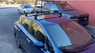 Nissan Leaf (2018-2025) Roof Rack Cross Bars Normal Roof