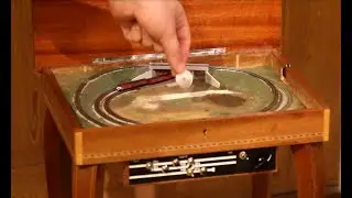 T Gauge trains in a cigar table