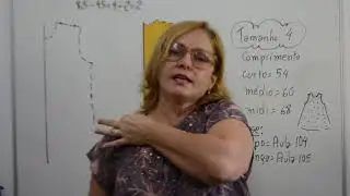 Diy - transformação de molde infantil: vestido evasê - Aula 106