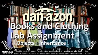 Java Books and Clothes OOP Project Using Inheritance