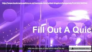 Marquee Hire Tonypandy | Tonypandy Marquee Company