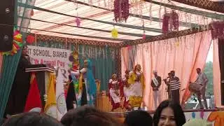💯💯Ludi performances 8th class students singer by viske Singh kalia 💯💯