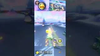 Epic Shock Dodge To Win The Race 🥇⚡ #shorts #mariokart