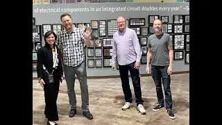 Creating Chips, the chip wall at Computer Museum of America