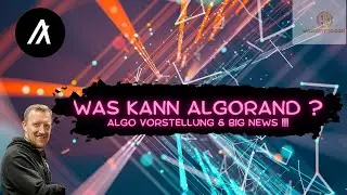 Algorand - Was kann ALGO? WOWKrypto & Big News! NFT-Tickets von Airline  #algo #algorand