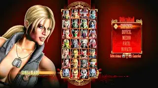 Mortal Kombat 9 - Sonya Blade Arcade Ladder (EXPERT)