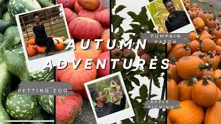 FALL VLOG 🍂 cozy day in my life, pumpkin patch, apple picking, get ready with me & more!