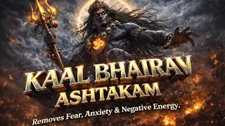 KAAL BHAIRAV ASHTAKAM | DOLBY 3D SURROUND | Removes Fear, Anxiety & Negative Energy 🔱