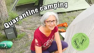 How to survive the Quarantaine! Do some quarantine camping in your garden!