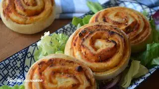 Girelle di pizza - Morbide e saporite