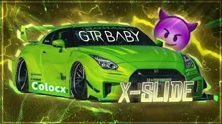 X-Slide - Nissan GTR😈