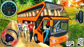 Offroad Bus Driver Simulator - Uphill Transport Driving - Android GamePlay #3