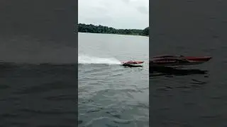 Traxxas Spartan tackles choppy water
