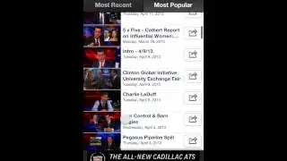 The Colbert Report review ipod
