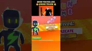 When you get Bolt twice 🥹 in stumble guys only 0,1 have this best skin😍 #stumbleguys #shorts #fyp
