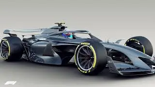 Future F1 car First look | Formula 1&rsquo;s 2021 Car in the wind tunnel photo