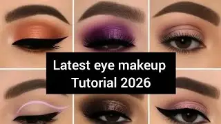 Beautiful latest bridal eye makeup tutorial 2026