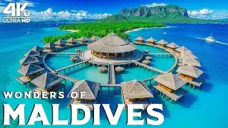 Wonders of Maldives | Turquoise Lagoons, Coral Reefs & Sunset Dreams | 4K Travel Video