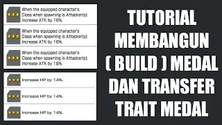 TUTORIAL MEMBUAT ( BUILD ) MEDAL DAN TRANSFER TRAIT MEDAL | ONE PIECE BOUNTY RUSH | OPBR