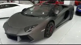 Exotic Cars Lamborghini engine and walkaround