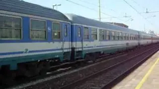 MALEDETTO CAIMANO E656!!! EXP 834 FRECCIA DEL SUD IN TRANSITO A MILANO LAMBRATE... CHE SPAVENTOO!!!