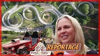 Lost World - Tier- und Freizeitpark Th&uuml;le 2022 - Neue Achterbahn (Reportage) Wiegand CoasterKart POV