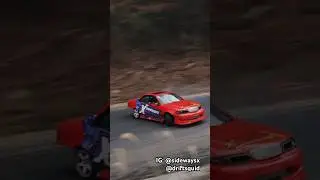 Mad Drifts Alert: Rental Toyota JZX Tears Up Japanese Drift Track | #Shorts | GSCN Videos 2023