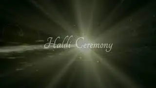 Taransha's Haldi Title