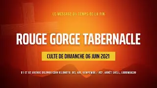 Ce que tu confesses, c&rsquo;est ce que tu seras | Pasteur Marcel SHAMBA | Dimanche 06 JUIN 2021