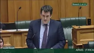 Arms (Firearms Prohibition Orders) Amendment Bill - First Reading - Video 1