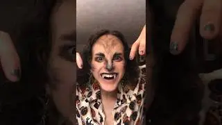🐺Werewolf Halloween Makeup🌕 #halloween #makeup #sfx #werewolf #shorts #shewolf