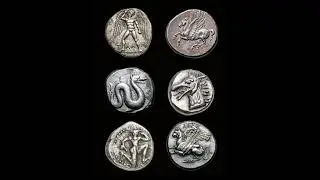 World History- Mythological Creatures on Ancient Greek Coins #shorts