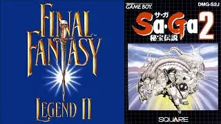 Jogando Final Fantasy Legend II - SaGa 2 Hihou Densetsu (GB) #4/Fóssil X livestream #532