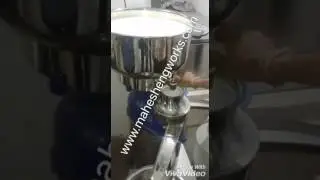 Milk Cream separator 500 ltr / hr