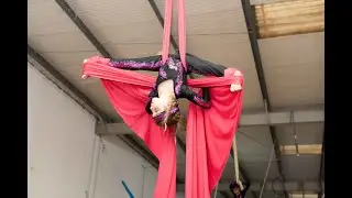 Kids Circus Prodigious Dubai - Aerial Silk Level 4 (beginners)