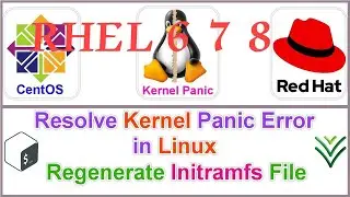 How to Solve Kernal panic issue in linux rhel 7 8 and 6 @techbro-p2j  